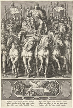 Stradanus (Straet, van der), Johannes - Triumph of the Emperor 