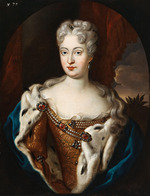 Desmarées, George - Portrait of Violante Beatrice of Bavaria (1673-1731), Grand Princess of Tuscany