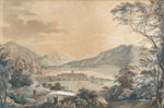 Dillis, Johann Georg von - View towards the Tegernsee Abbey