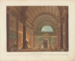Sanquirico, Alessandro - Set design for the ballet Numa Pompilio by Salvatore Vigano, at Teatro alla Scala, 1815