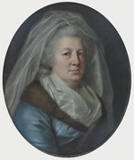 Schröder, Johann Heinrich - Portrait of Princess Charlotte Amalie of Saxe-Meiningen (1730-1801)