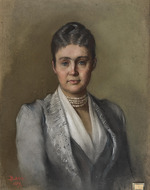 Biasini, Mari - Portrait of Duchess Maria Theresa of Württemberg, Archduchess of Austria (1845-1927)  