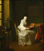 Chardin, Jean-Baptiste Siméon - Serinette