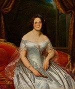 Steuben, Charles de - Portrait of Anna Benardaki