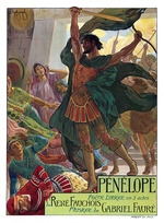 Rochegrosse, Georges Antoine - Poster for the Opera Pénélope by Gabriel Fauré