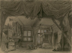 Cambon, Charles-Antoine - Stage design for the Opera La Esmeralda by Louise Bertin