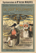Presseq, Henri C. R. - Poster for the Opera Le Juif polonais (The Polish Jew) by Camille Erlanger