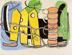 Léger, Fernand - Composition (Les trois étiquettes)