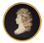 Ritt, Augustin Christian - Portrait of Empress Elizabeth Alexeievna, Princess Louise of Baden (1779-1826)