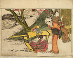 Utamaro, Kitagawa - Outing to View Maples in Autumn. From the Picture Book of Flowers of the Four Seasons (Ehon shiki no hana)