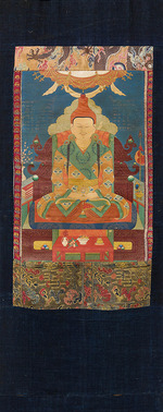 Tibetan culture - Thangka of the Tibetan king Songtsen Gampo