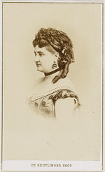 Photo studio Reutlinger, Paris - Portrait of the opera singer Carlotta Patti (1835-1889)