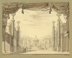 Bélanger, François-Joseph - Stage design for the Opera Alceste by von Christoph Willibald Gluck