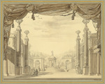 Bélanger, François-Joseph - Stage design for the Opera Alceste by Christoph Willibald Gluck