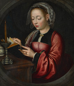 Master of Bruges - Mary Magdalene Reading