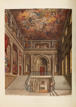 Stephanoff, James - The staircase at Buckingham House