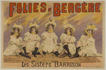 Choubrac, Alfred - Folies Bergère. Les Sisters Barrison 