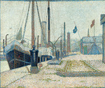 Seurat, Georges Pierre - The Maria at Honfleur 