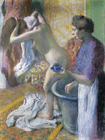 Degas, Edgar - Le Petit Déjeuner à la Sortie du Bain 