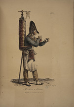 Delpech, François Séraphin - Herbal tea seller. From the Series Cris de Paris (The Cries of Paris)