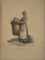 Delpech, François Séraphin - Cake seller. From the Series Cris de Paris (The Cries of Paris)
