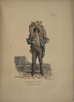Delpech, François Séraphin - Bowl seller. From the Series Cris de Paris (The Cries of Paris)