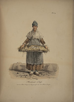 Delpech, François Séraphin - Egg seller. From the Series Cris de Paris (The Cries of Paris)