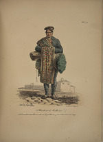 Delpech, François Séraphin - Doormat seller. From the Series Cris de Paris (The Cries of Paris)