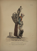 Delpech, François Séraphin - Poultry and game seller. From the Series Cris de Paris (The Cries of Paris)