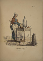 Delpech, François Séraphin - Coffee seller. From the Series Cris de Paris (The Cries of Paris)