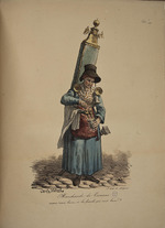 Delpech, François Séraphin - Herbal tea seller. From the Series Cris de Paris (The Cries of Paris)