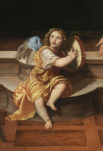 Titian - Angel with tambourine