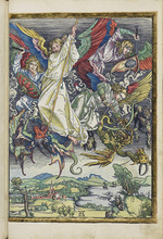Dürer, Albrecht - Saint Michael Fighting the Dragon. From the Apocalypse (Book of Revelations)