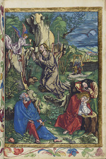 Dürer, Albrecht - Agony in the Garden. From Great Passion (Passio domini nostri Jesu)