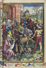 Dürer, Albrecht - Christ Carries his Cross. From Great Passion (Passio domini nostri Jesu)