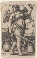 Beham, Hans Sebald - The Seven Virtues: The Justice