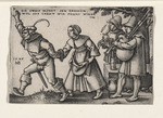 Beham, Hans Sebald - The Year's End from the Series The Peasants' Feast or The Twelve Months