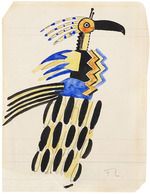 Léger, Fernand - Costume design for the ballet La Création du monde by Darius Milhaud