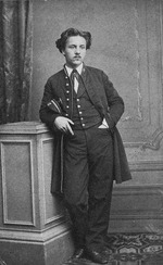 Photo studio Reutlinger, Paris - Portrait of Gabriel Fauré (1845-1924) in the uniform of a student at the Ecole Niedermeyer