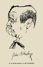 Oppenheimer, Max - Portrait of the writer Peter Altenberg (1859-1919)