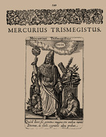 Bry, Johann Theodor de - Hermes Trismegistus. From De divinatione et magicis praestigiis 