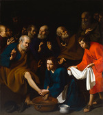 Maestro di Resina - Christ washing the Feet of the Disciples