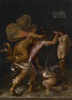Mainardi, Camillo - The Chastisement of Love (Mars Whipping Cupid, Pursued by a Fury)