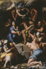 Tibaldi, Pellegrino - The Adoration of the Christ Child