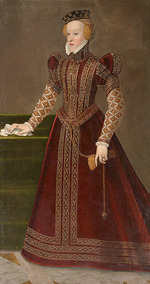 Terzio (Terzi), Francesco - Portrait of Archduchess Barbara of Austria, Duchess of Ferrara (1539-1572)