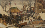 Bruegel (Brueghel), Pieter, the Elder - The Adoration of the Magi in the Snow
