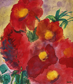 Nolde, Emil - Red flowers