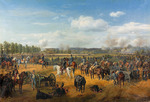 Adam, Albrecht - Battle between Russian troops and French cavalry near Ostrovno on 26 July 1812