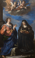 Guercino - The Saints Lucretia and Gertrude