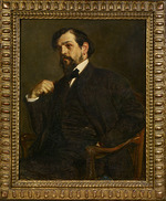 Blanche, Jacques-Émile - Portrait of the composer Claude Debussy (1862-1918)